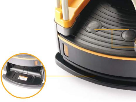 工作臺(tái)下方的安全傳感器