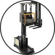 特窄通道三向叉車